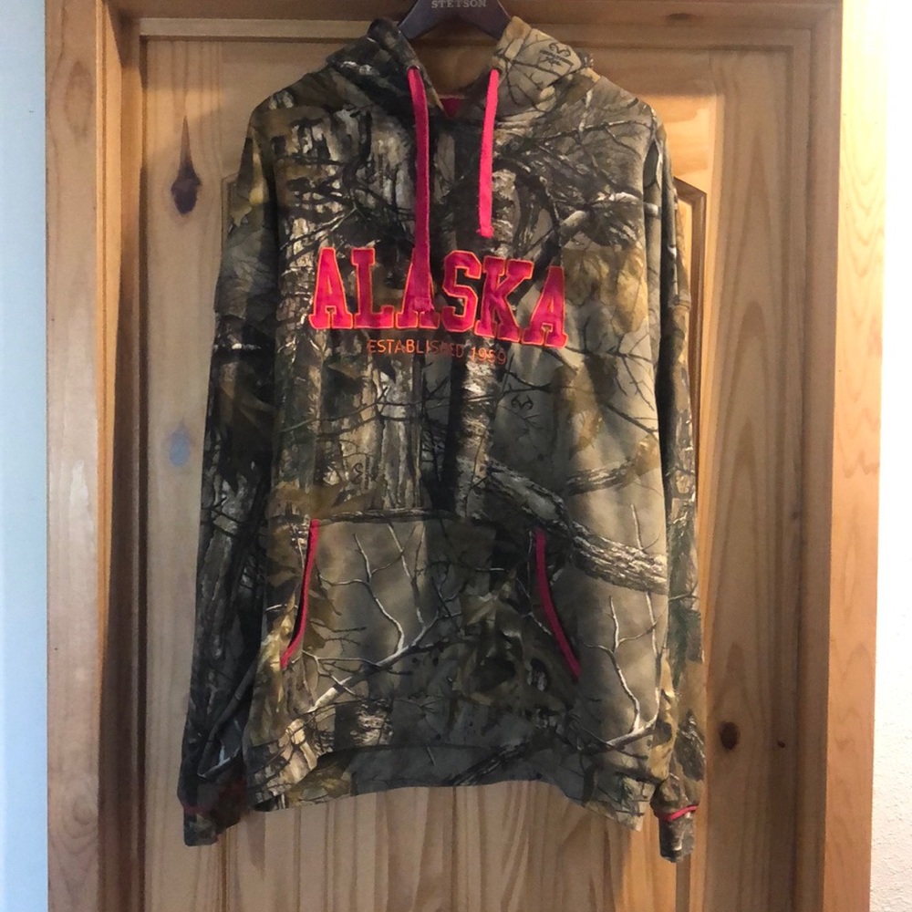 Pink/Camo Hoodie